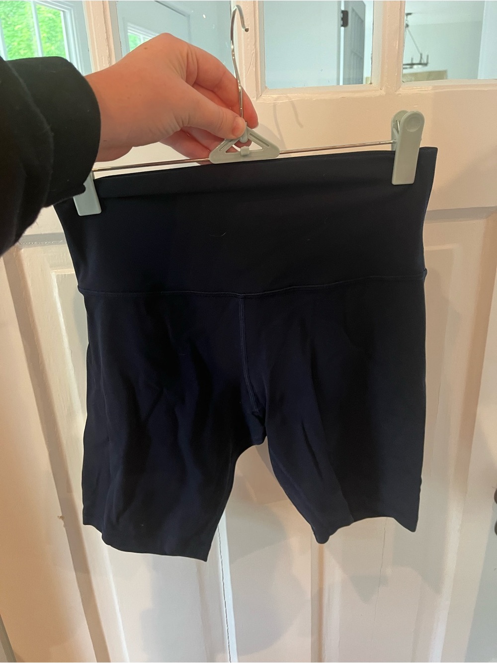 lululemon athletica Navy High-Rise Bike Shorts